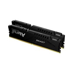 KINGSTON DIMM DDR5 16GB (Kit of 2) 6000MT/s CL30 FURY Beast EXPO Černá