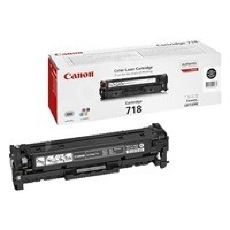 Canon TONER CRG-718BK černý pro i-Sensys LBP7200CDN, LBP7210Cdn, LBP7660CDN, LBP7680CX, MF724Cdw, MF728Cdw (3 400 str.)