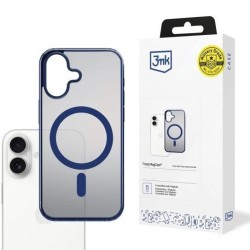 3mk ochranný kryt Frosty MagCase Blue pro Apple iPhone 17