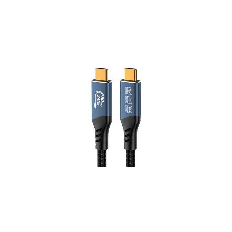 USB4™ Ver2.0 80Gbps 16K@60Hz 240W Thunderbolt,1.5m XKU4CA15