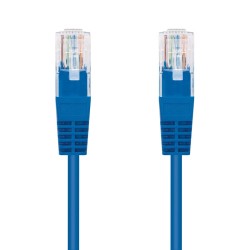 C-TECH kabel patchcord Cat5e, UTP, modrý, 3m