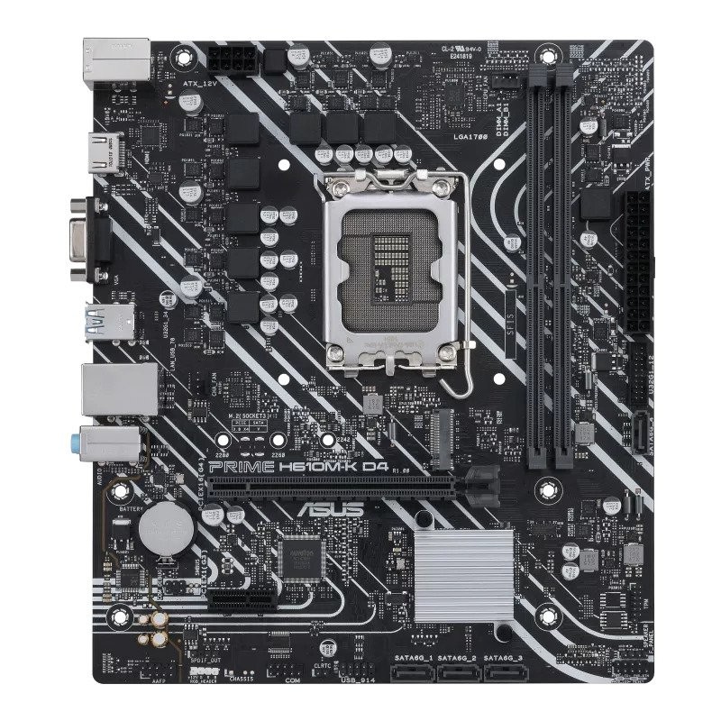ASUS MB Sc LGA1700 PRIME H610M-K DDR4, Intel H610, 2xDDR4, 1xHDMI, 1xVGA, mATX