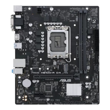 ASUS MB Sc LGA1700 PRIME H610M-R D4-SI, Intel H610, 2xDDR4, 1xHDMI, 1xDVI, 1xVGA, mATX