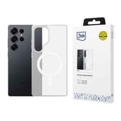 3mk ochranný kryt Smoke MagCase White pro Samsung Galaxy S25 Ultra