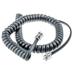 Yealink kroucený kabel ke sluchátku, 3,5 m