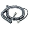 Yealink kroucený kabel ke sluchátku, 3,5 m