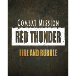 Combat Mission Red Thunder Fire and Rubble – herní rozšíření pro PC (elektronická licence)