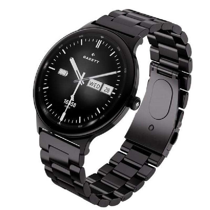 Garett Smartwatch Quantum Black Steel