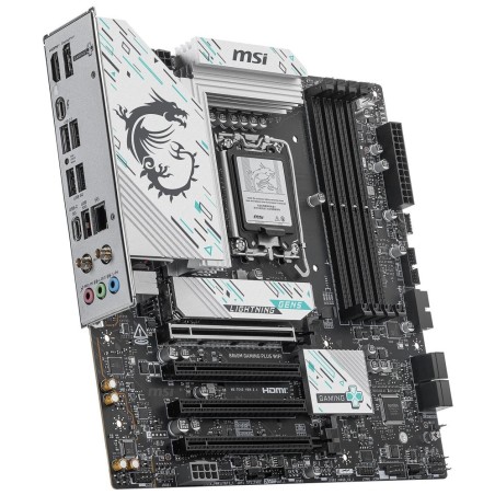 MSI MB Sc LGA1851 B860M GAMING PLUS WIFI, Intel B860, 4xDDR5, WiFi, 1xDP, 1xHDMI, 1xUSB4, mATX