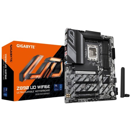 GIGABYTE MB Sc LGA1851 Z890 UD WIFI6E, Intel Z890, 4xDDR5, 1xDP, 1xUSB4, WiFi
