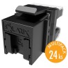 Solarix MULTIPACK 24 ks - rychlozařezávací keystone CAT5E UTP RJ45
