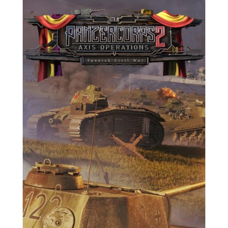 Panzer Corps 2 Axis Operations Spanish Civil W – herní rozšíření pro PC (elektronická licence)