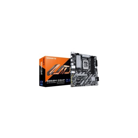 GIGABYTE MB Sc LGA1851 B860M D3HP, Intel B860, 4xDDR5, 1xDP, 1xHDMI, mATX