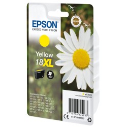 Epson originální ink C13T18144022, T181440, 18XL, yellow, 6,6ml