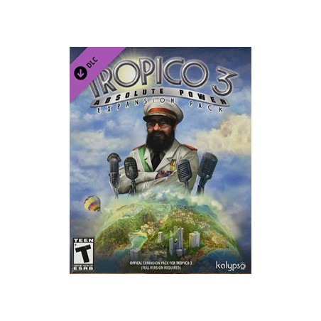 Tropico 3 Absolute Power – herní rozšíření pro PC (elektronická licence)