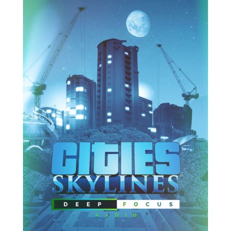 Cities Skylines Deep Focus Radio – herní rozšíření pro PC (elektronická licence)