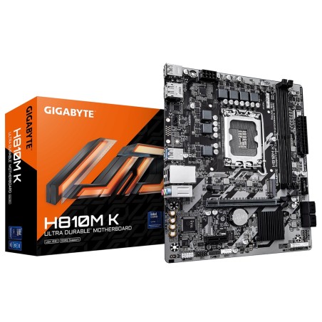 GIGABYTE MB Sc LGA1851 H810M K, Intel H810, 2xDDR5, 1xDP, 1xHDMI, mATX
