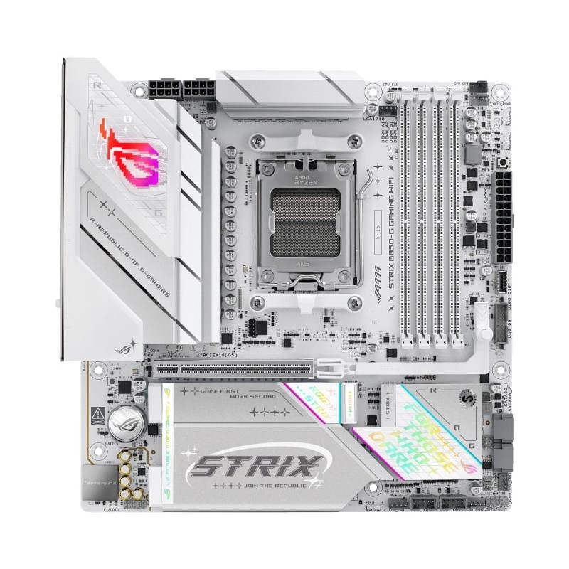 ASUS MB Sc AM5 ROG STRIX B850-G GAMING WIFI, AMD B850, 4xDDR5, 1xDP, 1xHDMI, WiFi, mATX