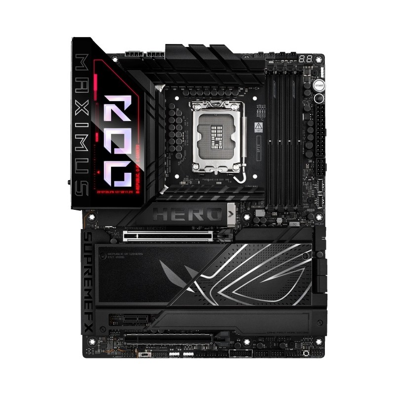 ASUS MB Sc LGA1851 ROG MAXIMUS Z890 HERO BTF, Intel Z890, 4xDDR5, WiFi, 1xHDMI, 2xThunderbolt