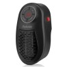 Salente HotHeat, teplovzdušný mini ventilátor, 500 W, černý