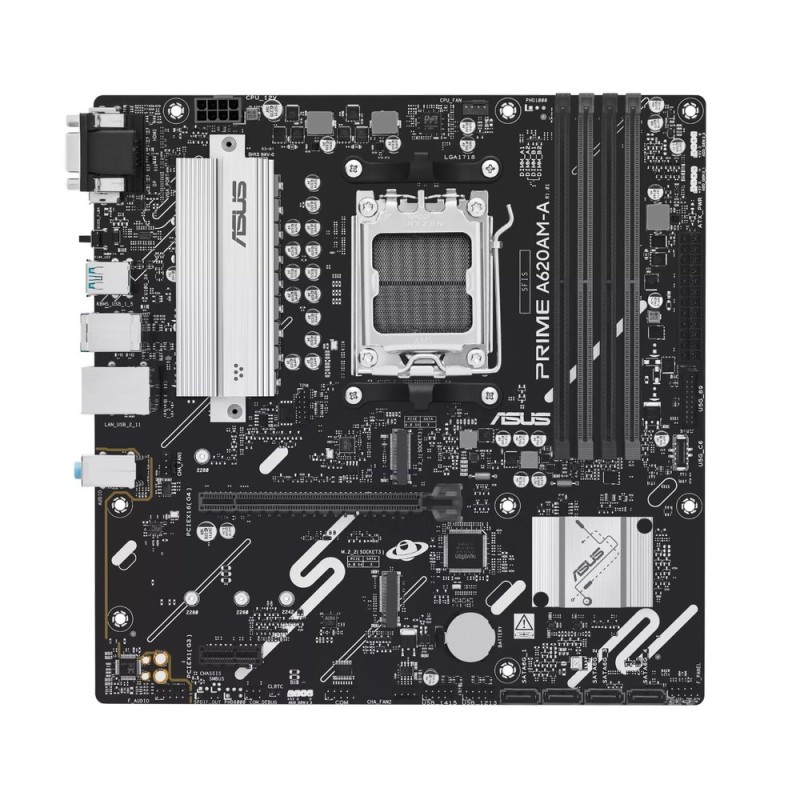 ASUS MB Sc AM5 PRIME A620AM-A-CSM, 4xDDR5, 1xDP, 1xHDMI, 1xVGA, mATX
