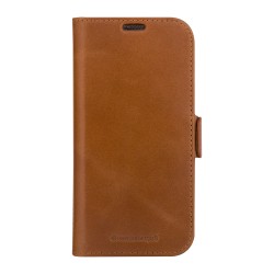 dbramante1928 Copenhagen - Pouzdro s klopou pro mobilní telefon - kůže full-grain - bronz - pro Apple iPhone 13, 14, 15, 16e