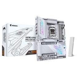 GIGABYTE MB Sc AM5 X870E A PRO X ICE, AMD X870E, 4xDDR5, 2x USB-C, 2xHDMI, ATX