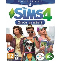 The Sims 4 Život ve městě – herní rozšíření pro PC (elektronická licence)