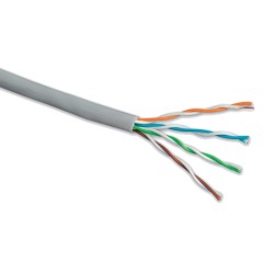 Instalační kabel Solarix UTP, Cat5E, drát, PVC, box 305m