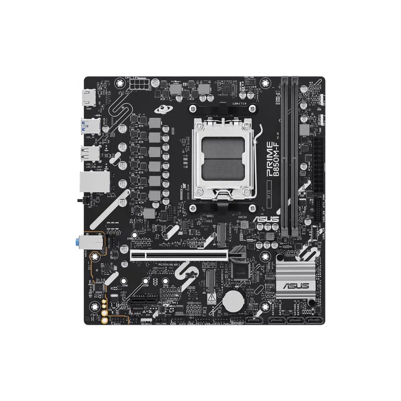 ASUS MB Sc AM5 PRIME B850M-F, AMD B850, 2x DDR5, 1x HDMI, mATX