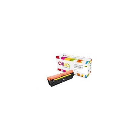 OWA Armor toner pro HP Color Laserjet CP5220, 5225, 7300 Stran, CE742A, žlutá/yellow