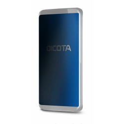 DICOTA - Filtr pro soukromí obrazovky pro mobilní telefon - 2cestný, samolepicí - s bezpečnostním filtrem - dvoucestné - lepicí