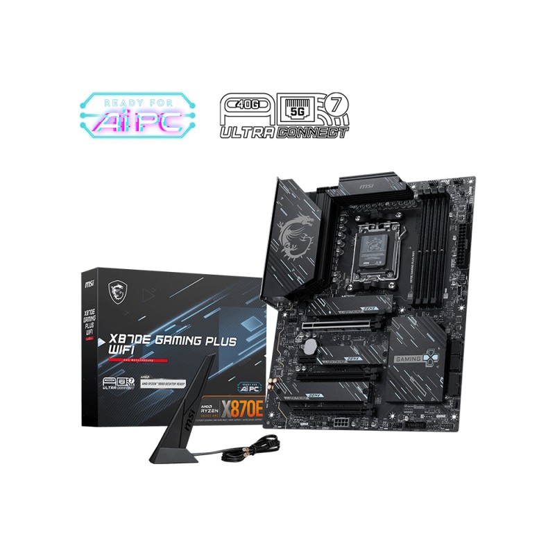 MSI X870E Gaming Plus WiFi/AM5/ATX