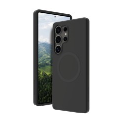 dbramante1928 Greenland Pro - Zadní kryt pro mobilní telefon - plast - noční čerň - pro Samsung Galaxy S25 Ultra