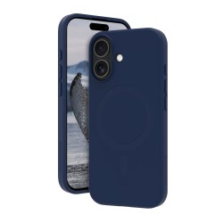 dbramante1928 Greenland Pro - Zadní kryt pro mobilní telefon - kompatibilita s MagSafe - plast - modrá pacifik - pro Apple