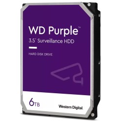 WD PURPLE WD64PURZ 6TB SATA/600 256MB cache, Low Noise, CMR