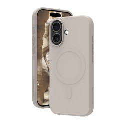 dbramante1928 Greenland Pro - Zadní kryt pro mobilní telefon - kompatibilita s MagSafe - plast - pískovec - pro Apple iPhone 17