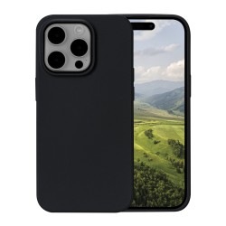 dbramante1928 Greenland - Zadní kryt pro mobilní telefon - plast - noční čerň - pro Apple iPhone 15 Pro