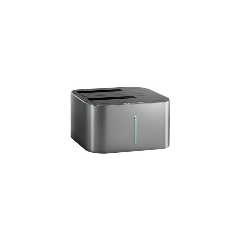 AXAGON ADSA-DC, USB-C 5Gbps - 2x SATA 6G 2.5"/3.5" SSD/HDD CLONE DUAL dokovací stanice