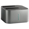 AXAGON ADSA-DC, USB-C 5Gbps - 2x SATA 6G 2.5"/3.5" SSD/HDD CLONE DUAL dokovací stanice