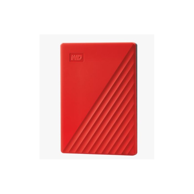 WD My Passport/2TB/HDD/Externí/2.5"/Červená/3R