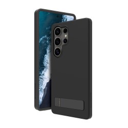 dbramante1928 Iceland Pro Qi2 - Zadní kryt pro mobilní telefon - stojan - černá - pro Samsung Galaxy S25 Ultra