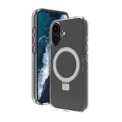 dbramante1928 Iceland Ultra - Zadní kryt pro mobilní telefon - stojan - kompatibilita s MagSafe - D3O, plast - průsvitná - pro