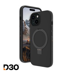 dbramante1928 Iceland Ultra - Zadní kryt pro mobilní telefon - s hliníkovým stojánkem - kompatibilita s MagSafe - D3O, plast