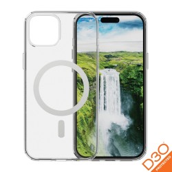 dbramante1928 Iceland Ultra - Zadní kryt pro mobilní telefon - kompatibilita s MagSafe - D3O, plast - průsvitná - pro Apple