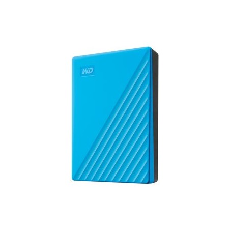 WD My Passport Portable 4TB, Externí HDD, USB 3.0, modrá