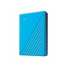 WD My Passport Portable 4TB, Externí HDD, USB 3.0, modrá