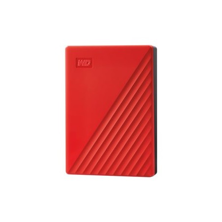 WD My Passport Portable 4TB, Externí HDD, USB 3.0, červená