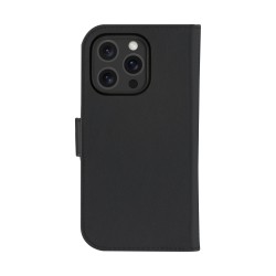 dbramante1928 Lynge - Pouzdro s klopou pro mobilní telefon - kompatibilita s MagSafe - kůže full-grain - černá - pro Apple