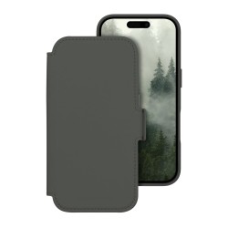 dbramante1928 Lynge - Pouzdro s klopou pro mobilní telefon - kompatibilita s MagSafe - lesní stín - pro Apple iPhone 17